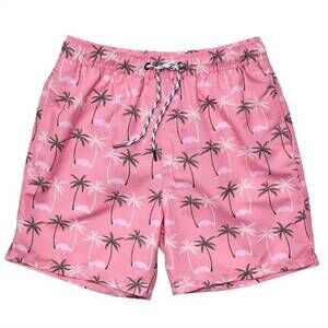 NEW SNAPPER ROCK mens' sustainable volley board short in palm paradise